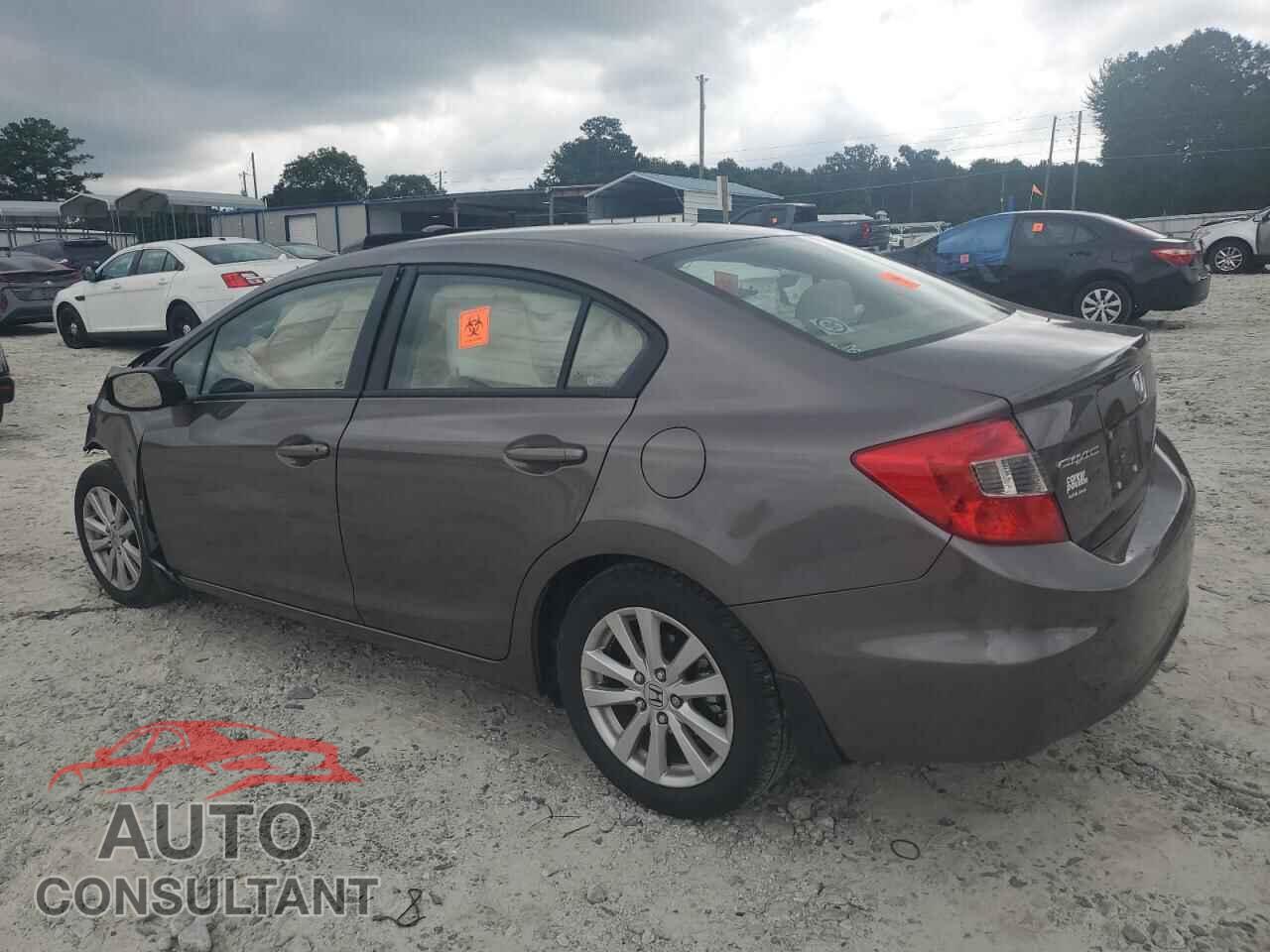 HONDA CIVIC 2012 - 19XFB2F89CE092346