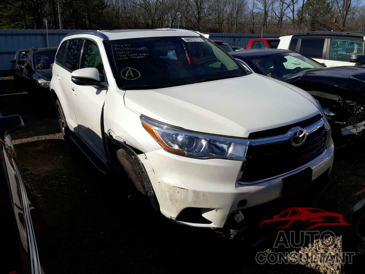 TOYOTA HIGHLANDER 2016 - 5TDKKRFH9GS156680