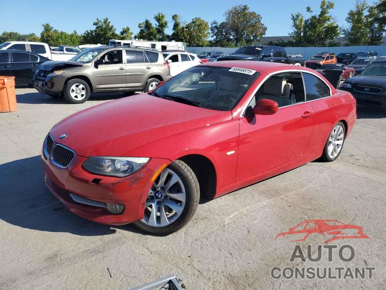 BMW 3 SERIES 2013 - WBADW3C53DE824847