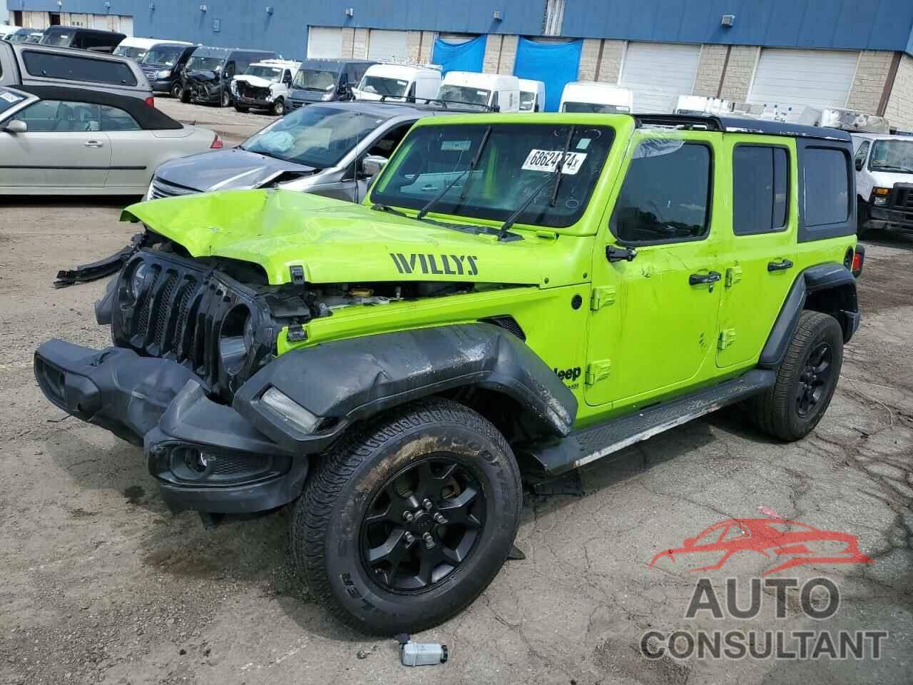 JEEP WRANGLER 2021 - 1C4HJXDN2MW837141