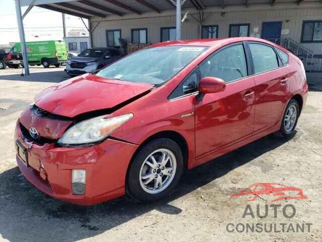 TOYOTA PRIUS 2010 - JTDKN3DU5A0083967