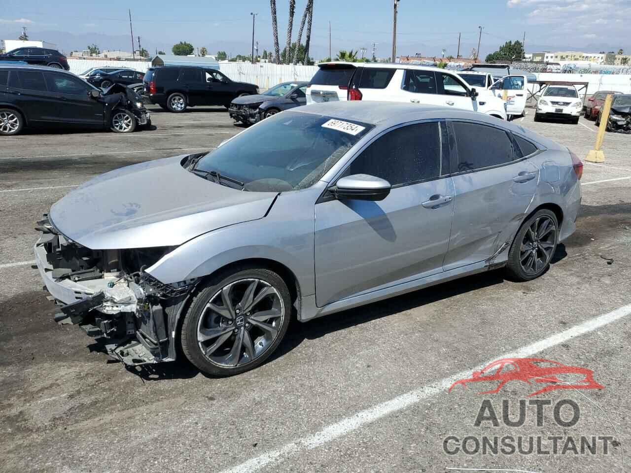 HONDA CIVIC 2019 - 2HGFC2F83KH542493
