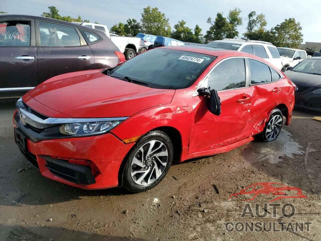 HONDA CIVIC 2016 - 2HGFC2F74GH526768