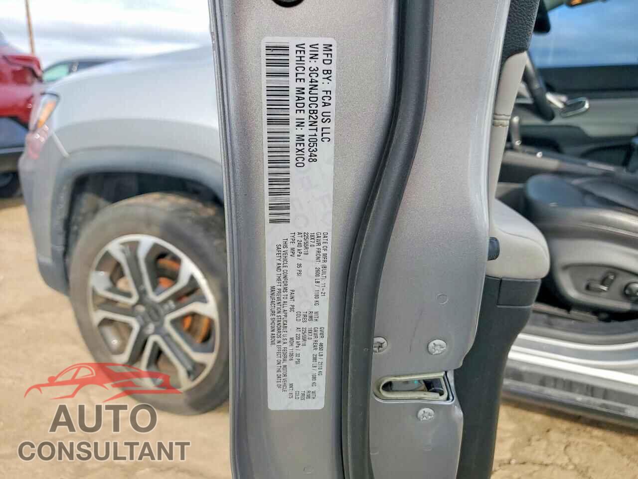 JEEP COMPASS 2022 - 3C4NJDCB2NT105348