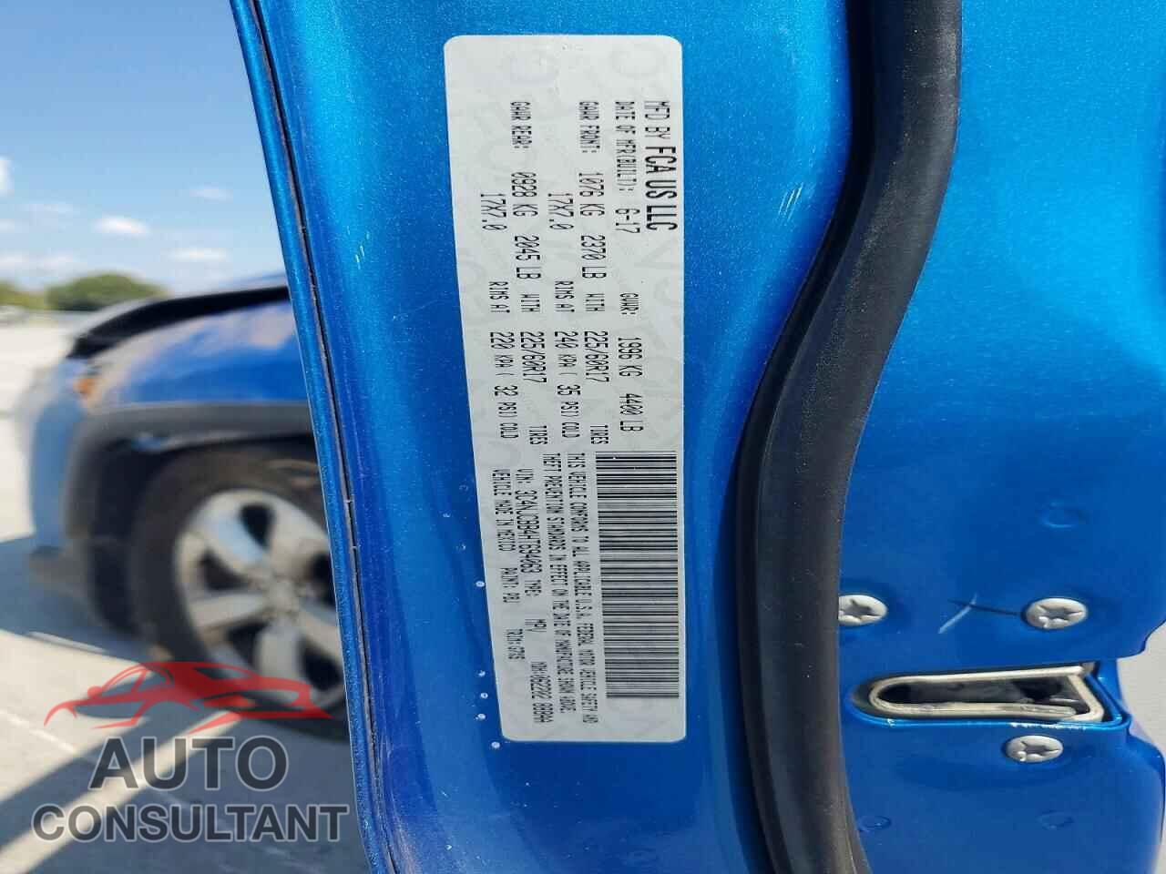 JEEP COMPASS 2017 - 3C4NJCBB4HT694063