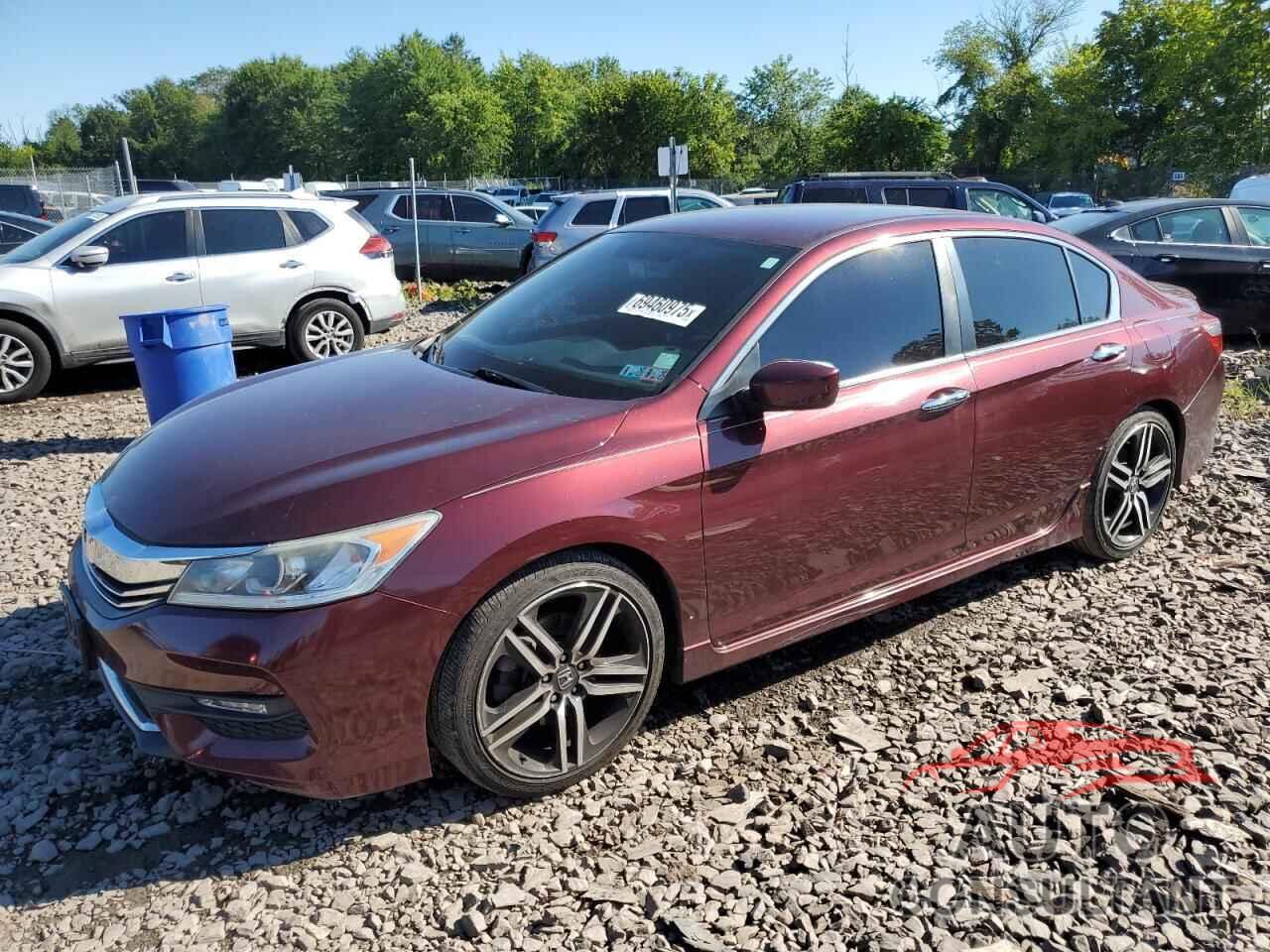 HONDA ACCORD 2017 - 1HGCR2F50HA089044