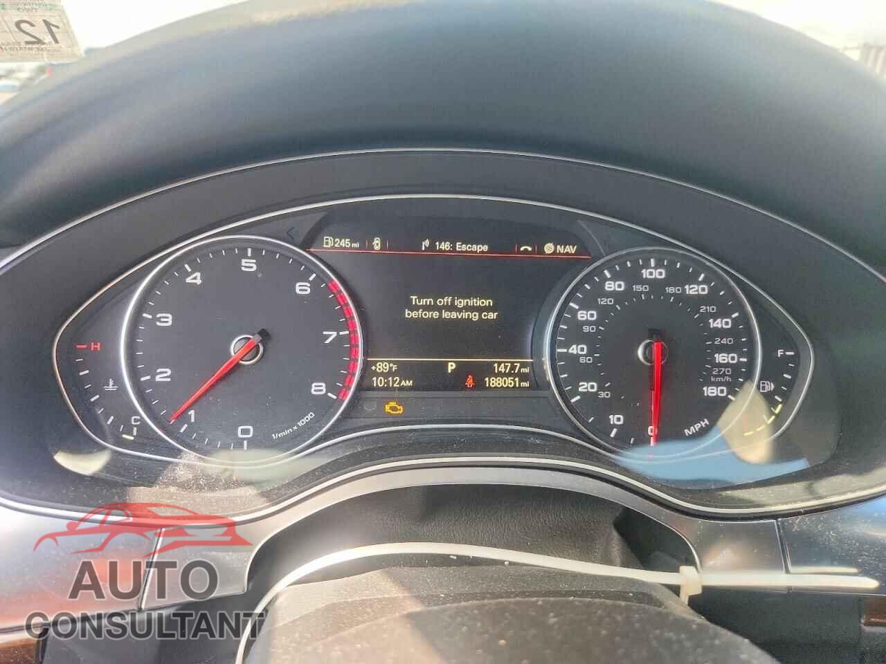 AUDI A6 2013 - WAUDFAFC3DN052297