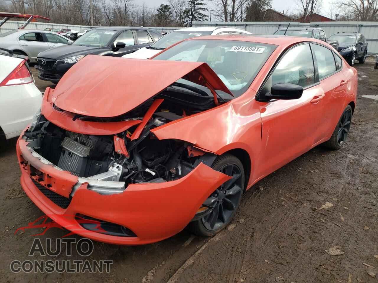DODGE DART 2016 - 1C3CDFFA3GD816454