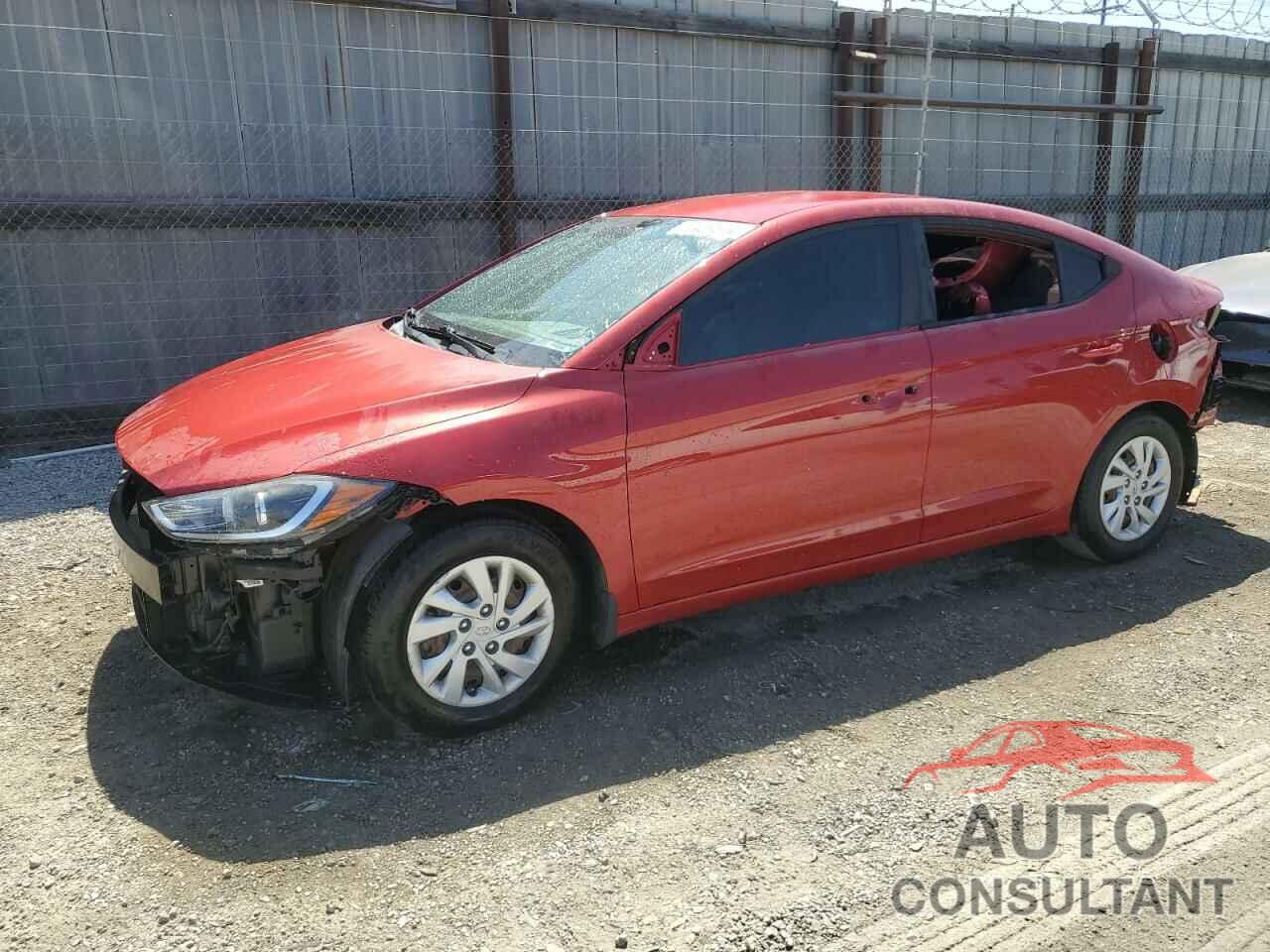 HYUNDAI ELANTRA 2018 - 5NPD74LF4JH303887