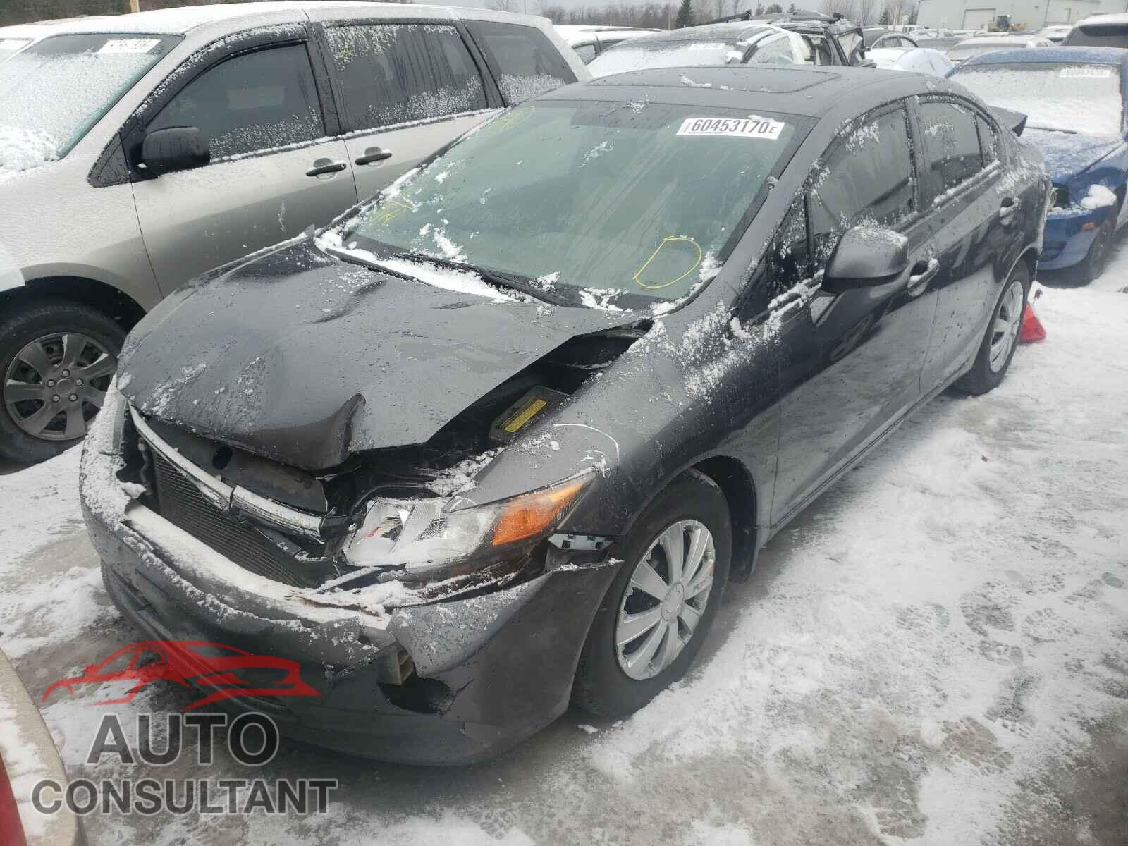 HONDA CIVIC 2012 - 2HGFB2F54CH113082