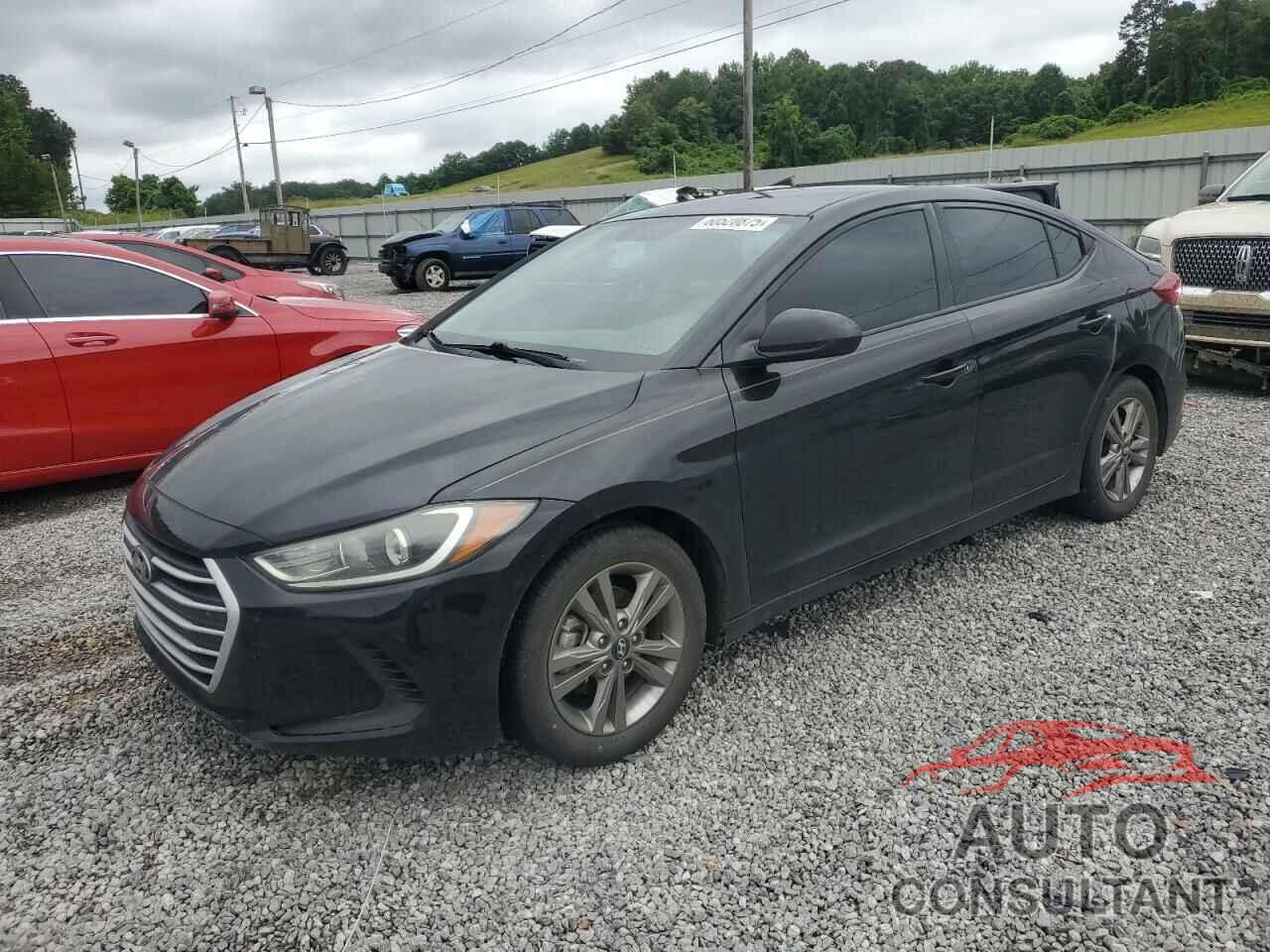 HYUNDAI ELANTRA 2018 - KMHD84LF7JU646109