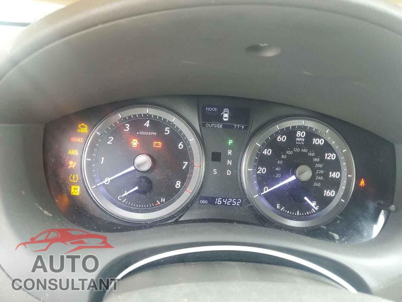 LEXUS ES350 2012 - JTHBK1EG9C2497670