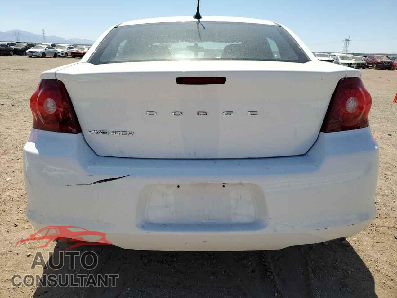 DODGE AVENGER 2013 - 1C3CDZAB0DN581549