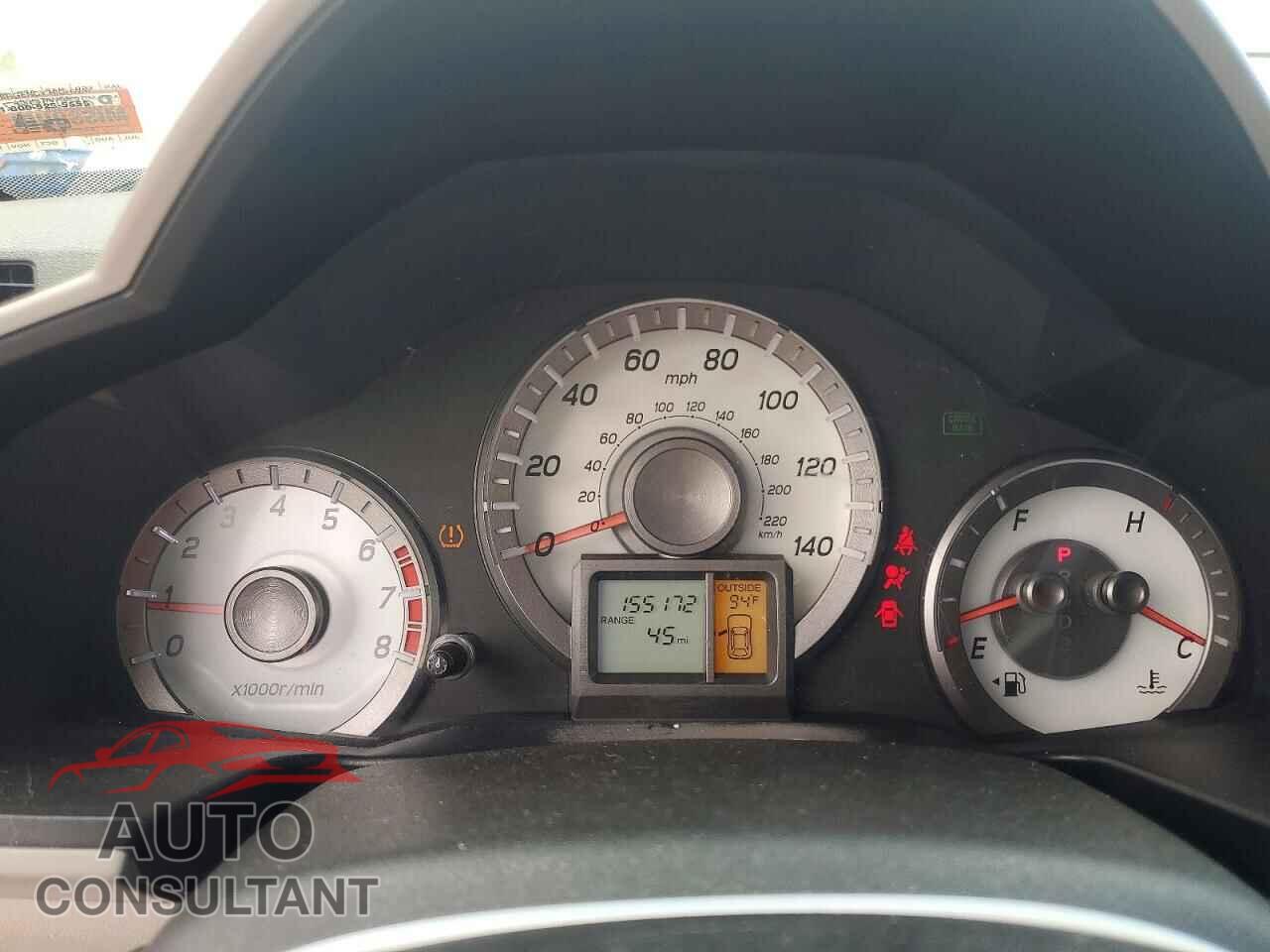 HONDA PILOT 2012 - 5FNYF3H66CB006192