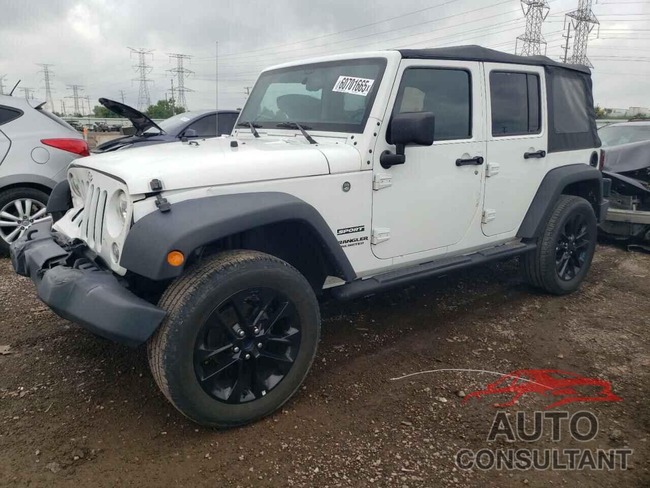 JEEP WRANGLER 2017 - 1C4BJWDG0HL672828