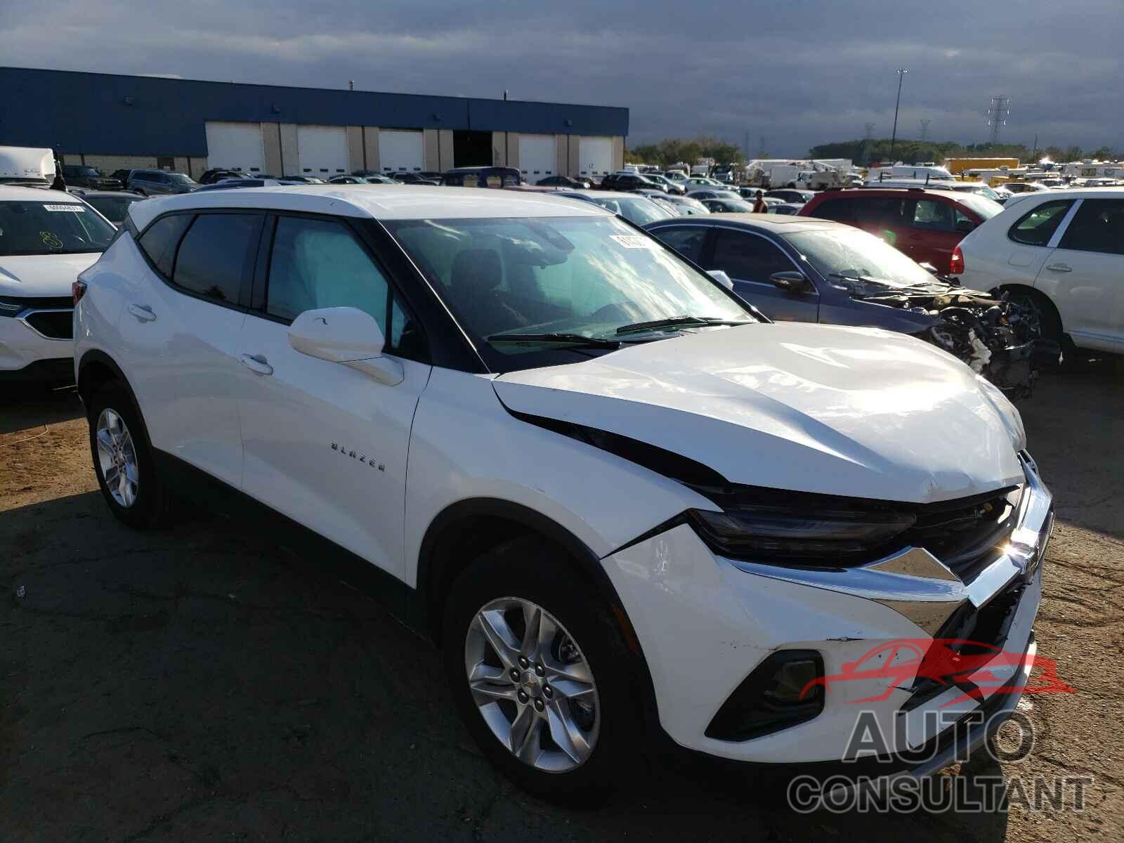 CHEVROLET BLAZER 2021 - 3GNKBCRS6MS571636