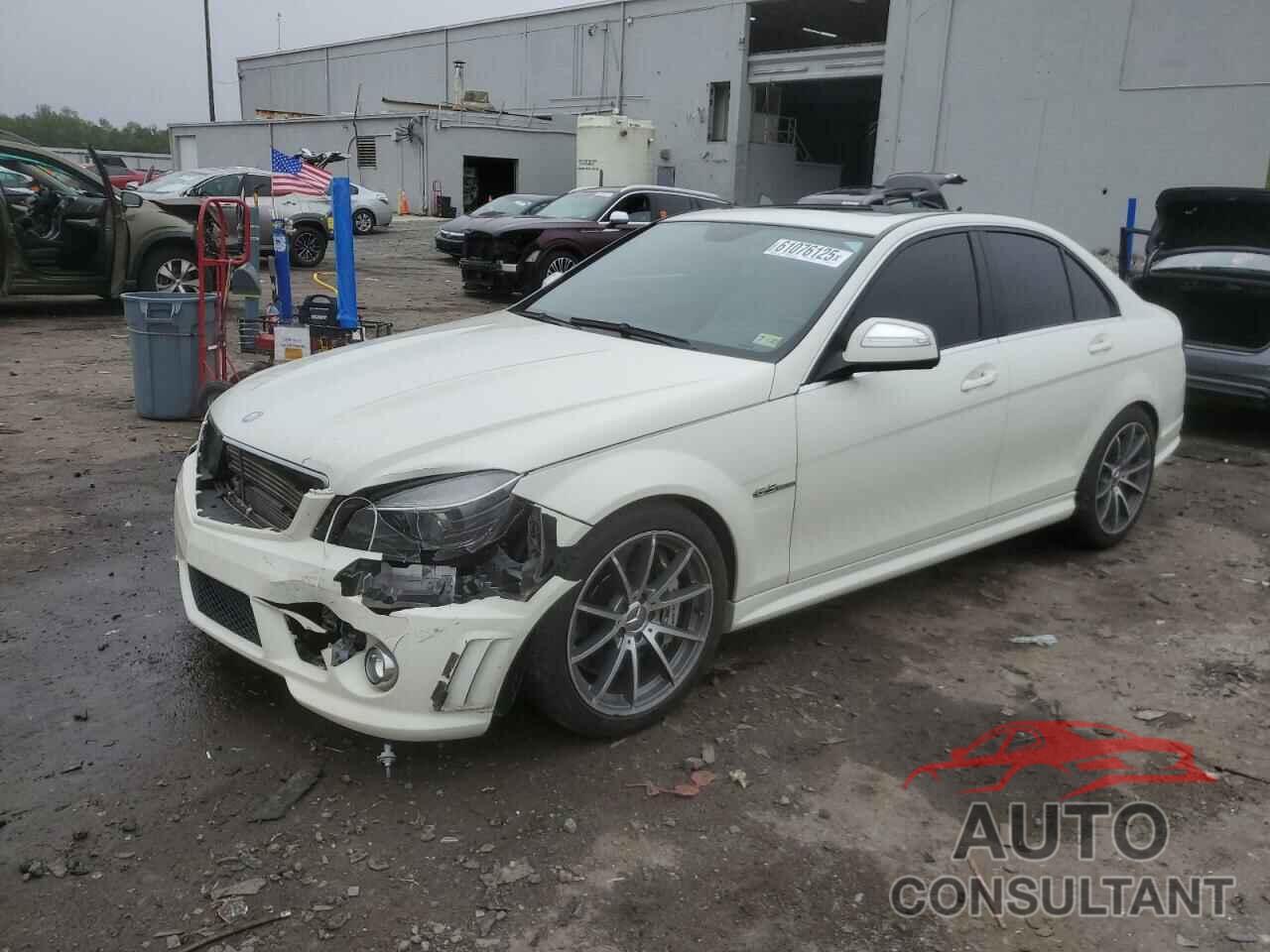 MERCEDES-BENZ C-CLASS 2009 - WDDGF77X39F284619