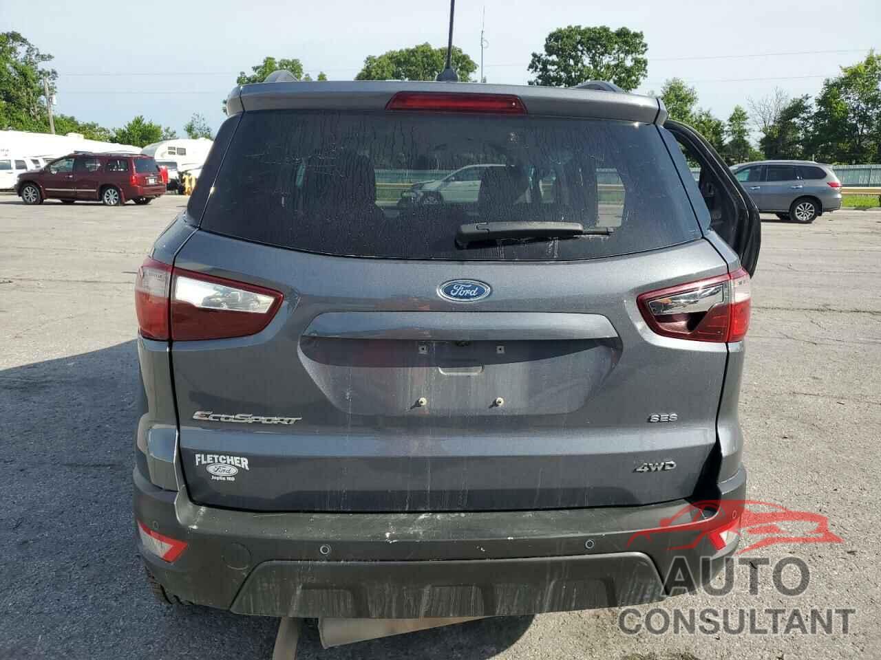 FORD ECOSPORT 2018 - MAJ6P1CL1JC197543