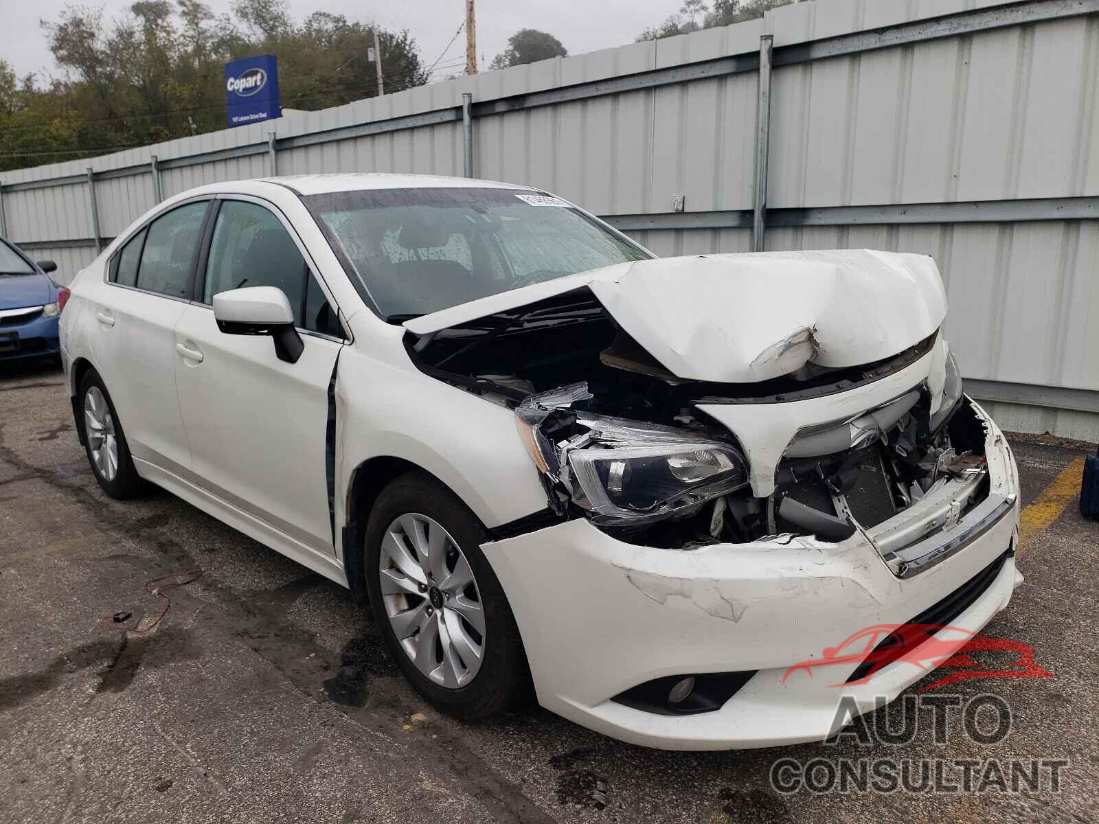 SUBARU LEGACY 2016 - 4S3BNBC65G3027290