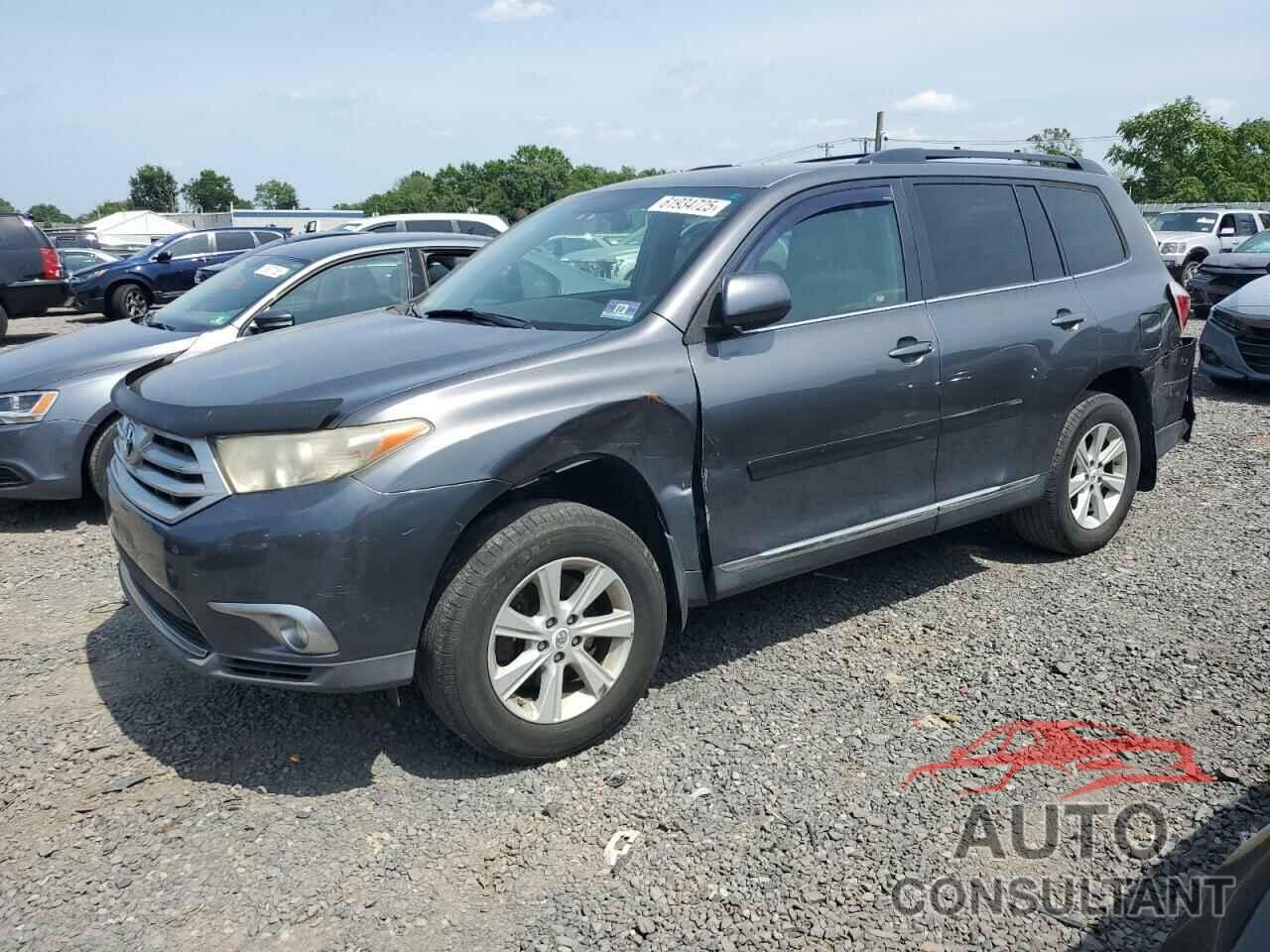 TOYOTA HIGHLANDER 2012 - 5TDBK3EH4CS103278