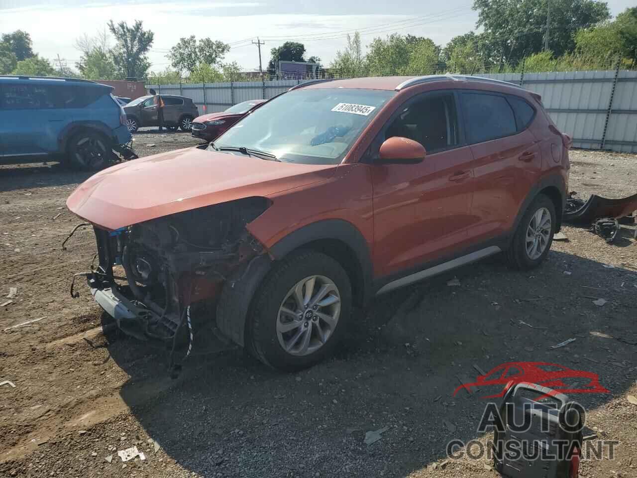 HYUNDAI TUCSON 2017 - KM8J3CA42HU301898