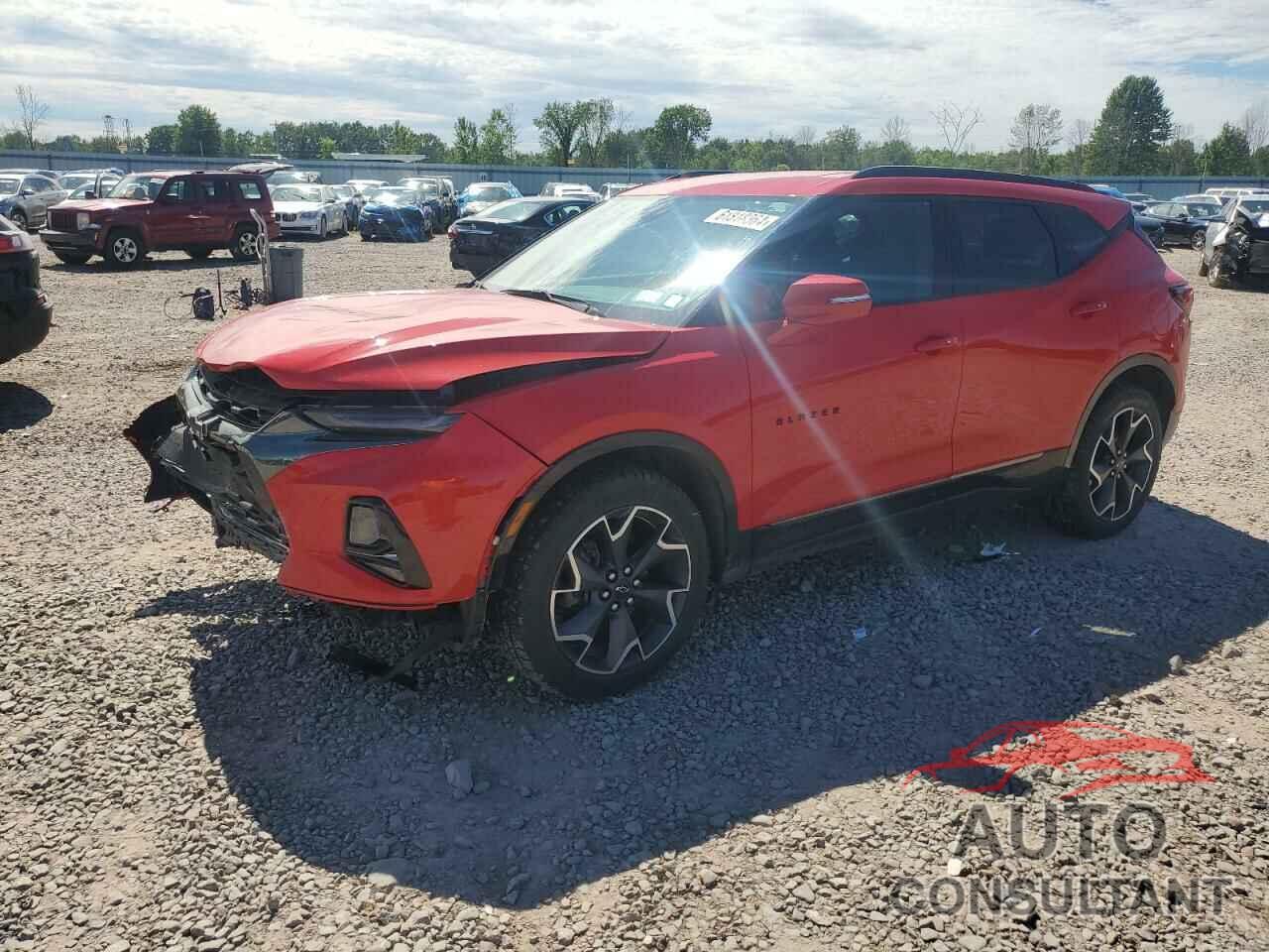 CHEVROLET BLAZER 2022 - 3GNKBKRS6NS122761