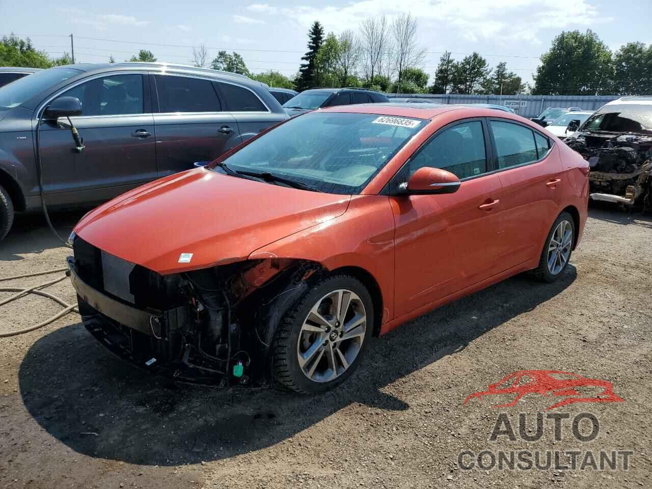 HYUNDAI ELANTRA 2017 - KMHD84LFXHU189712