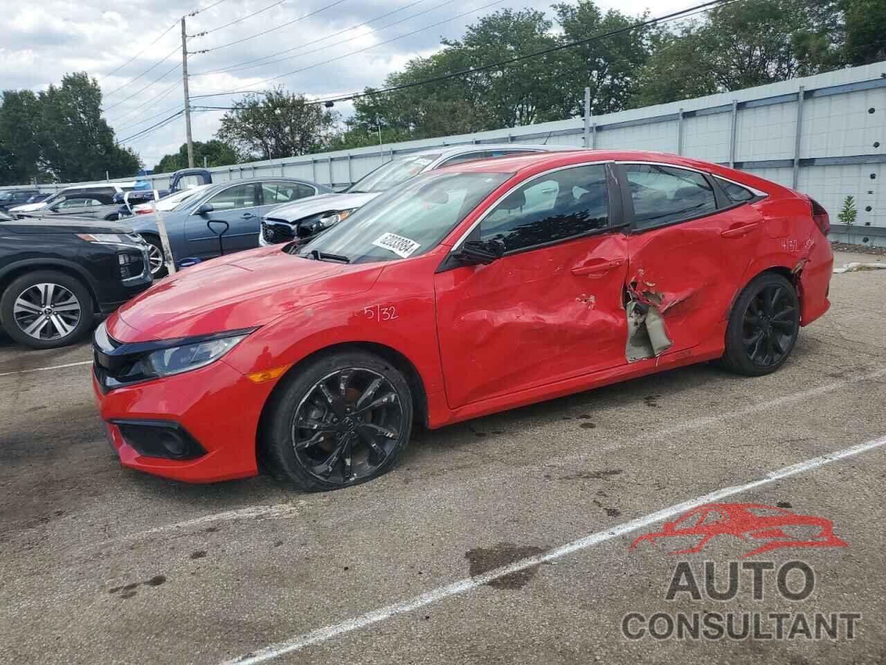 HONDA CIVIC 2020 - 2HGFC2F82LH558539