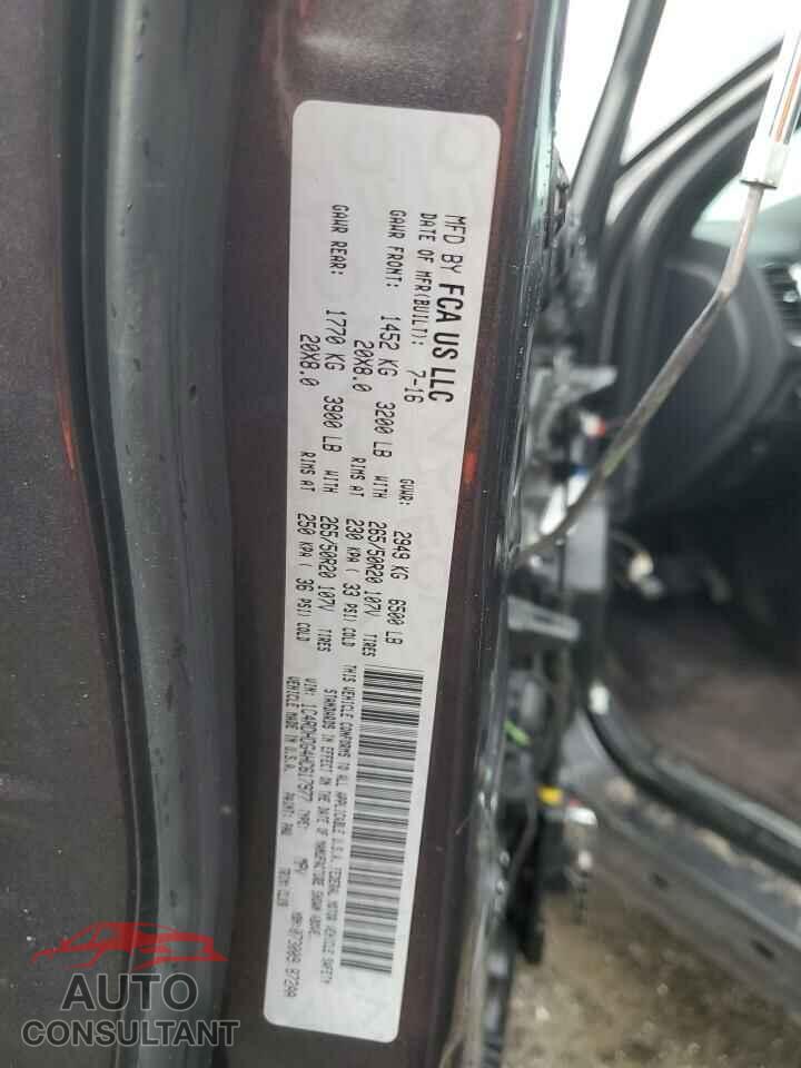 DODGE DURANGO 2017 - 1C4RDHDG4HC617977