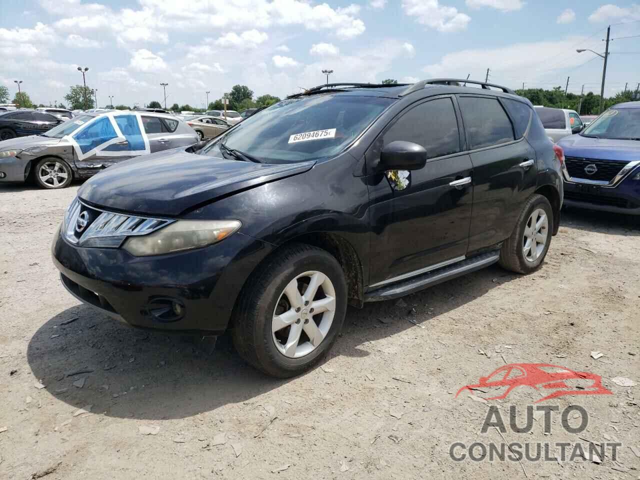 NISSAN MURANO 2010 - JN8AZ1MW7AW101294