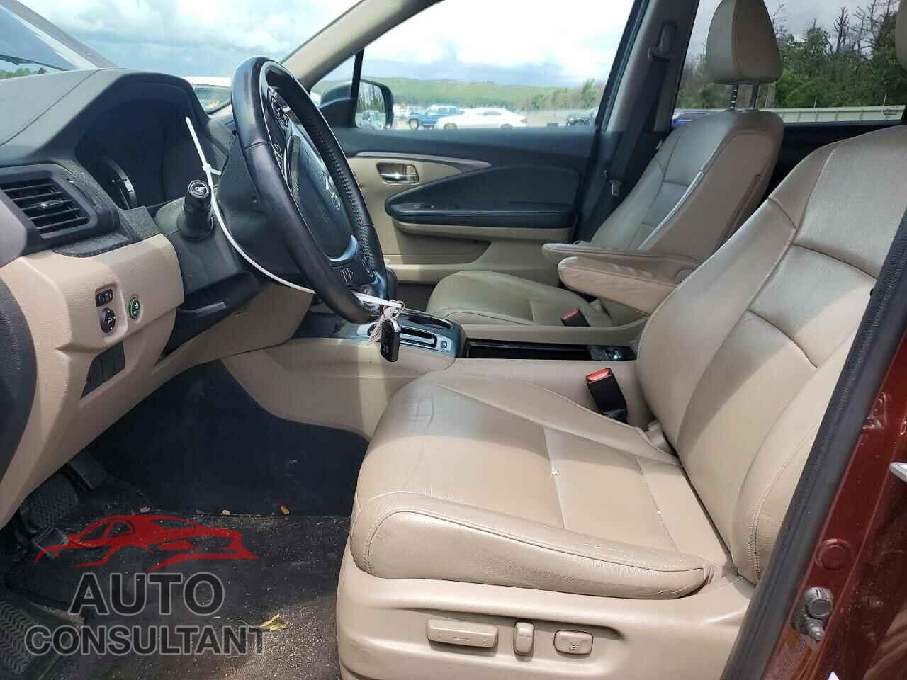 HONDA PILOT 2018 - 5FNYF6H59JB058938