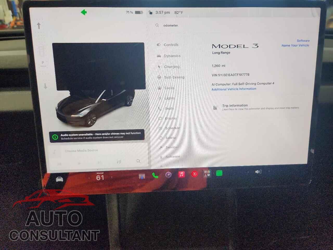 TESLA MODEL 3 2026 - 5YJ3E1EA0TF197778