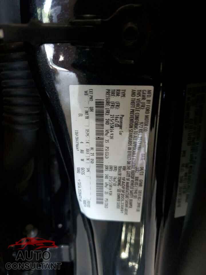 FORD FOCUS 2013 - 1FADP3F20DL330691