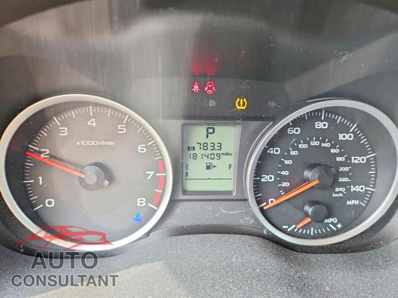 SUBARU XV 2013 - JF2GPACC7D2856560