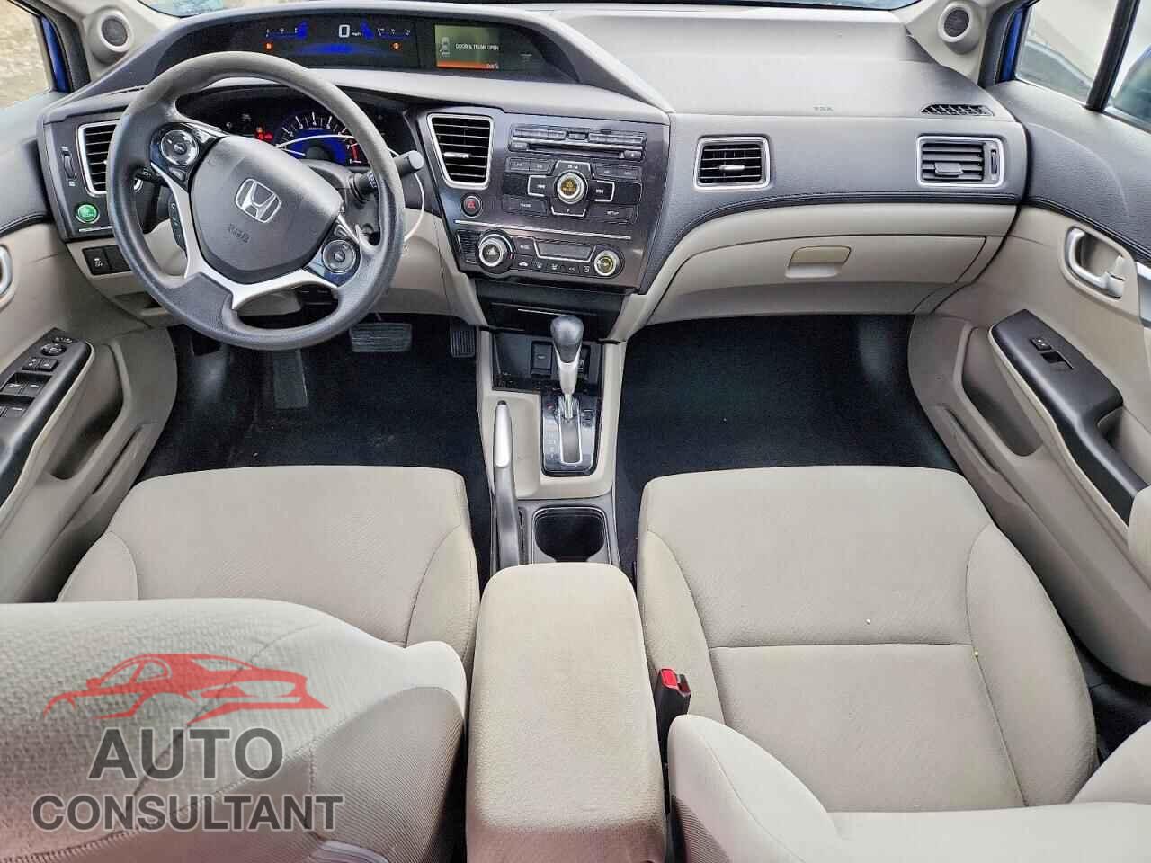 HONDA CIVIC 2013 - 19XFB2F80DE209815