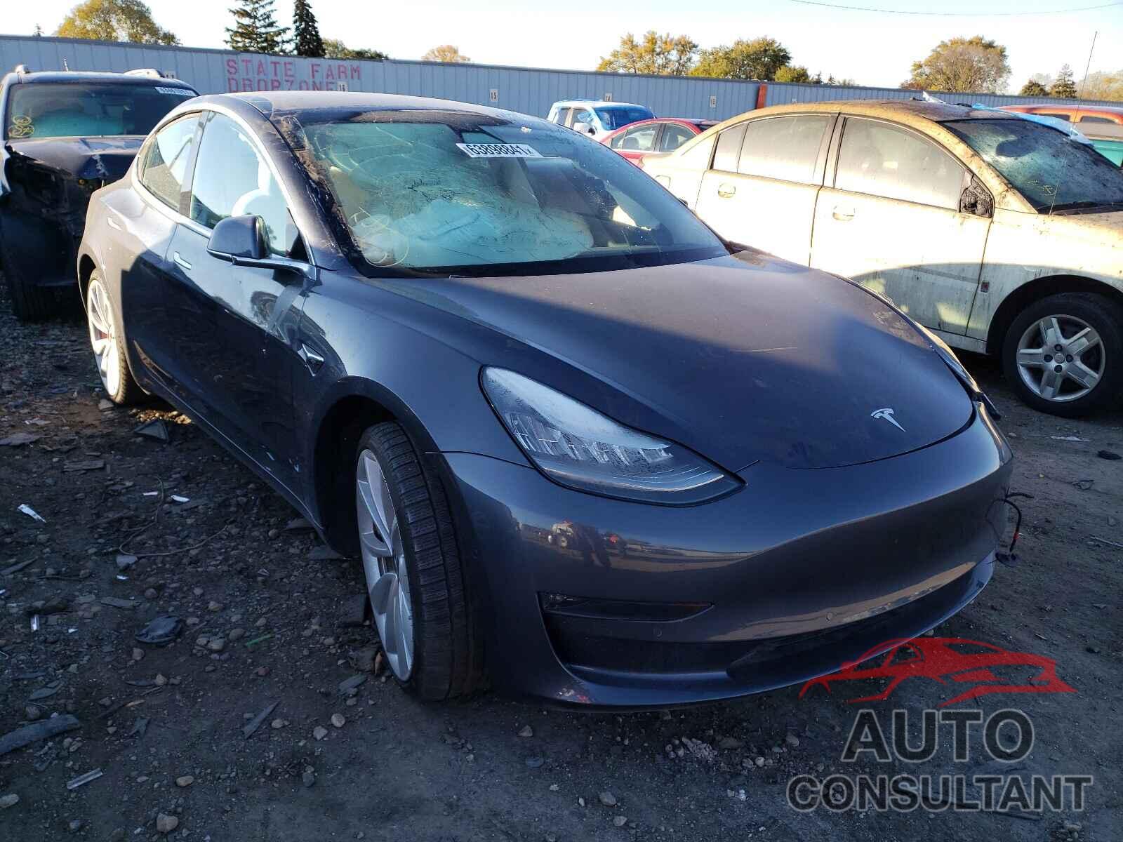 TESLA MODEL 3 2018 - 5YJ3E1EB2JF080001