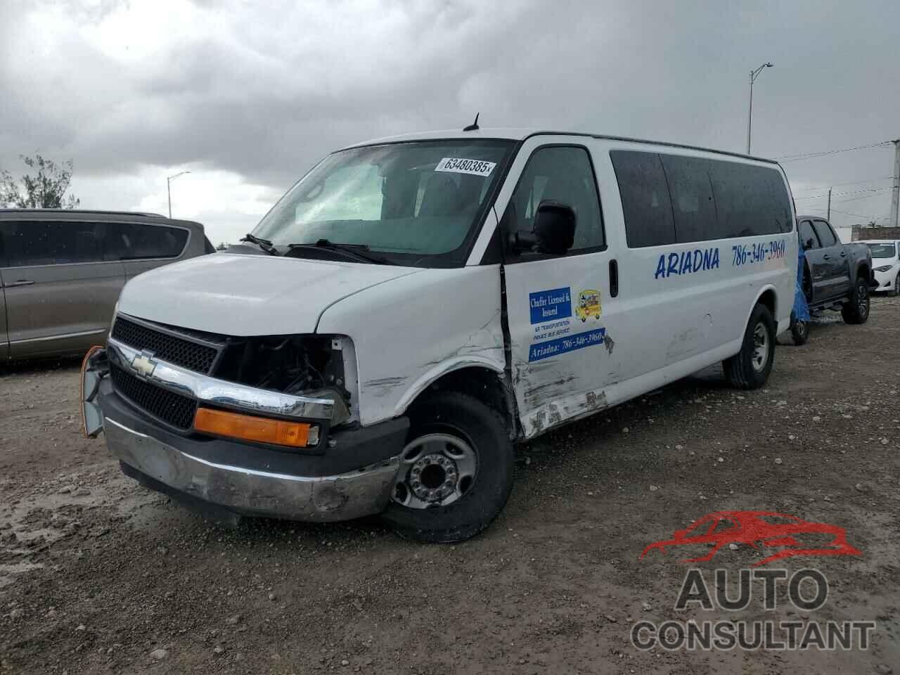 CHEVROLET EXPRESS 2014 - 1GAZG1FG2E1154233
