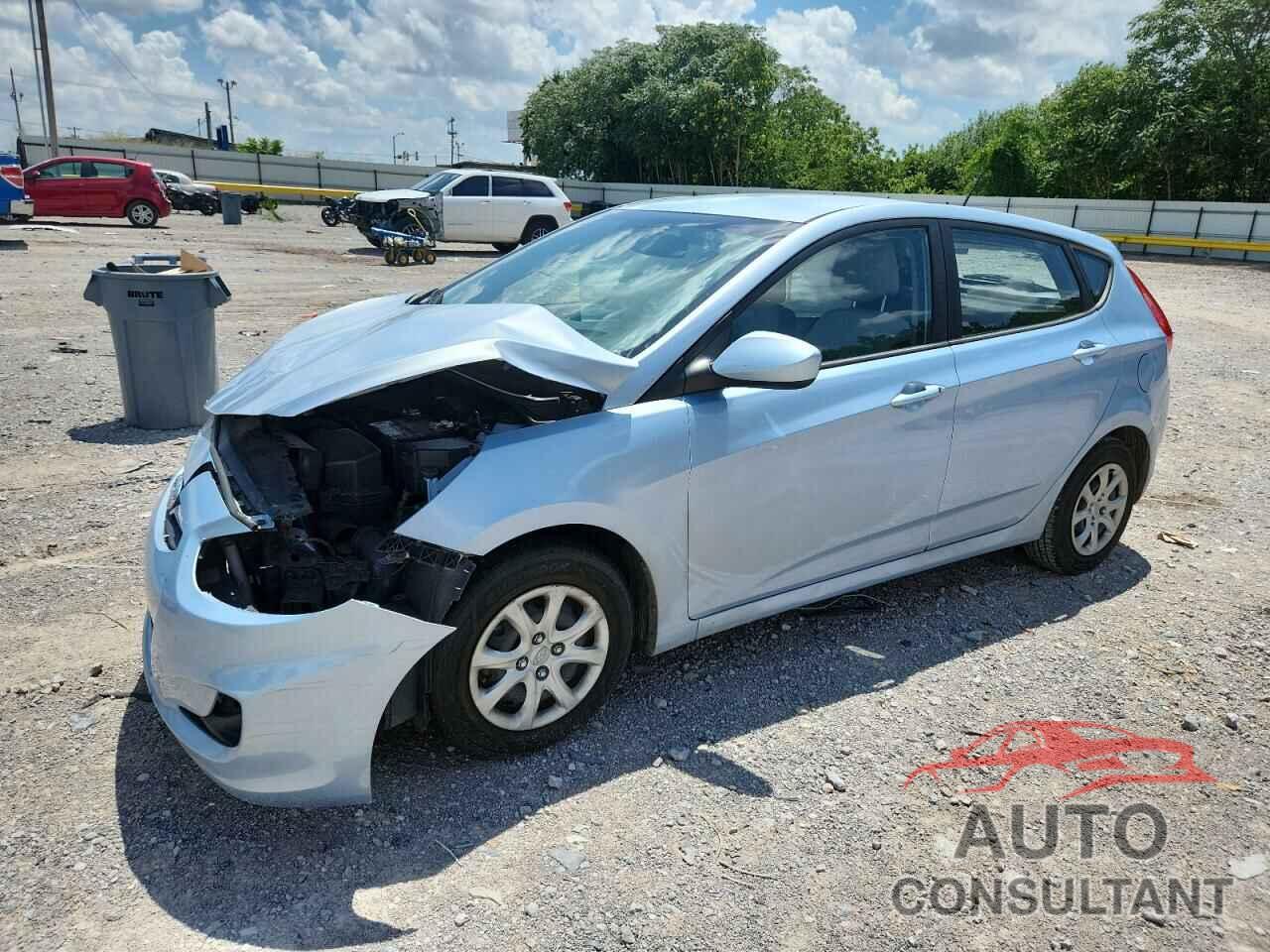 HYUNDAI ACCENT 2012 - KMHCT5AE1CU043699