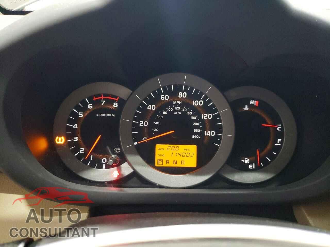TOYOTA RAV4 2012 - 2T3BK4DV2CW083074