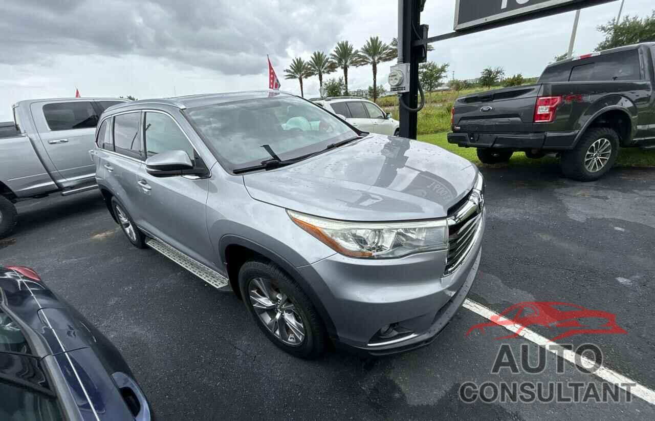 TOYOTA HIGHLANDER 2015 - 5TDKKRFH0FS088770