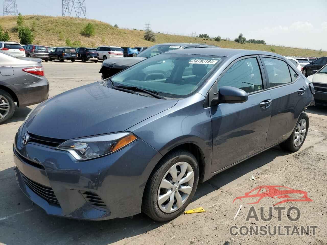 TOYOTA COROLLA 2016 - 2T1BURHE8GC670669