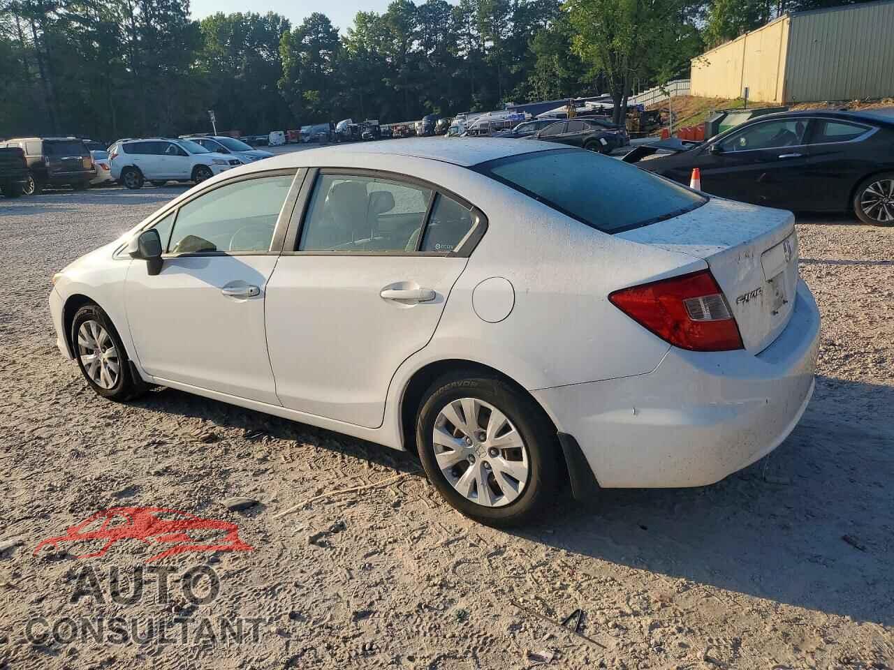 HONDA CIVIC 2012 - 2HGFB2F52CH326547