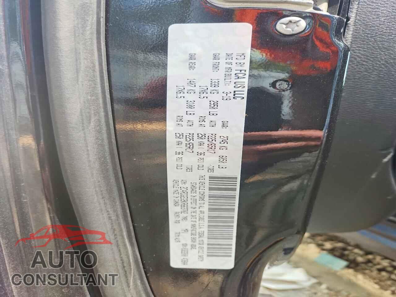 DODGE CARAVAN 2019 - 2C4RDGEG9KR663702