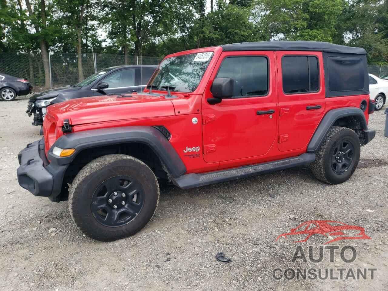 JEEP WRANGLER 2018 - 1C4HJXDG9JW178794