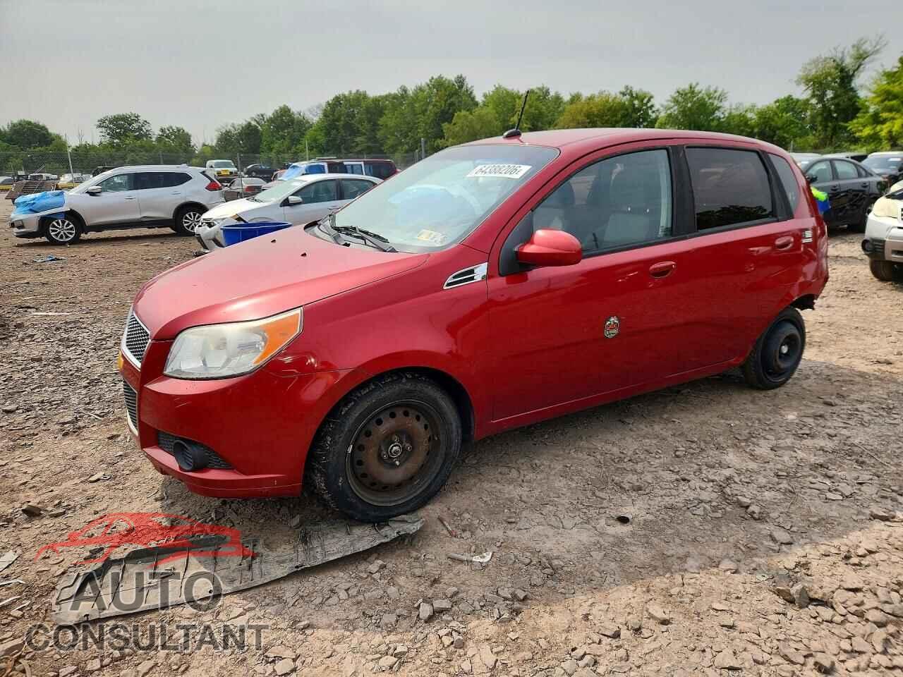 CHEVROLET AVEO 2011 - KL1TD6DE7BB136263