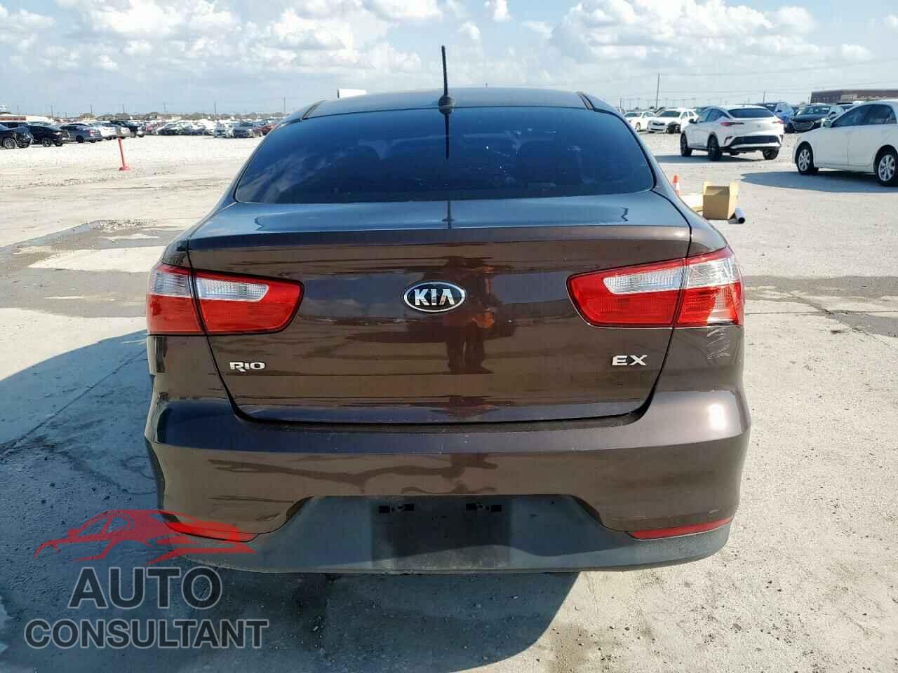 KIA RIO 2016 - KNADN4A35G6680565