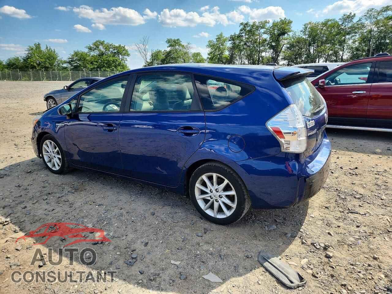 TOYOTA PRIUS 2012 - JTDZN3EU6C3094202
