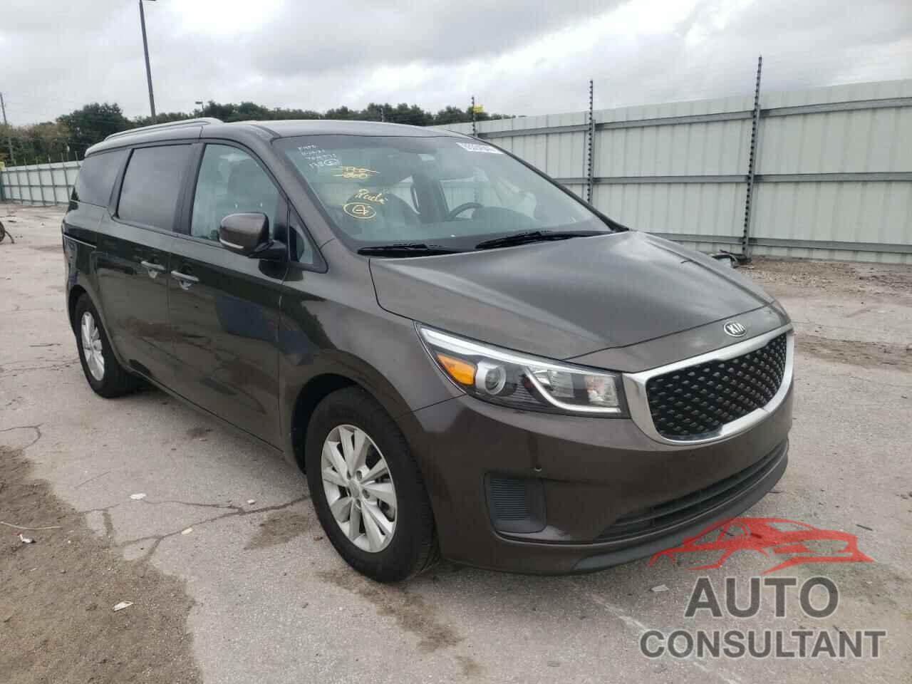 KIA SEDONA 2017 - KNDMB5C12H6314254