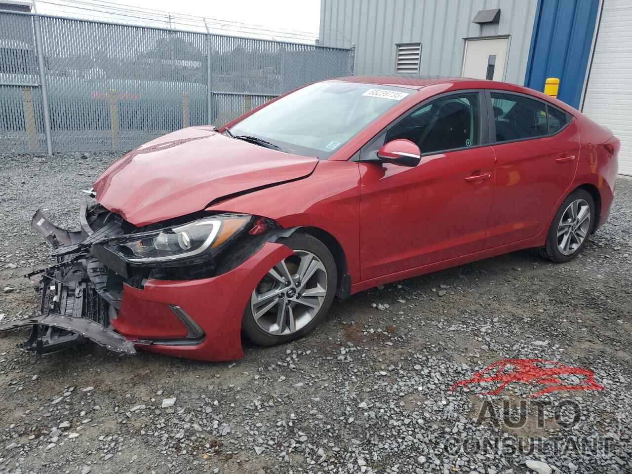 HYUNDAI ELANTRA 2017 - KMHD84LF5HU175006