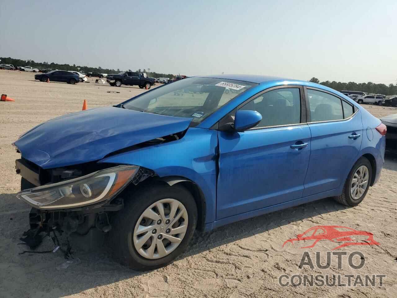 HYUNDAI ELANTRA 2018 - KMHD74LF0JU450385